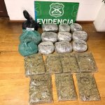 Detienen a sujetos con aproximadamente 20 kilos de droga en su poder