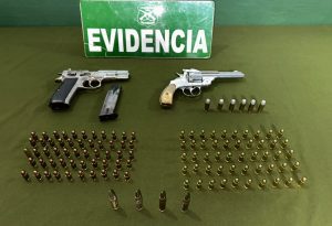SAN FERNANDO: Sujeto es detenido, se le incautó arma de fuego y 113 municiones