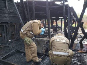 PALMILLA: Personal especializado investiga incendio que dejó una víctima fatal